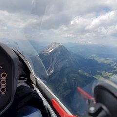 Flugwegposition um 09:48:37: Aufgenommen in der Nähe von Stainach, Österreich in 2268 Meter